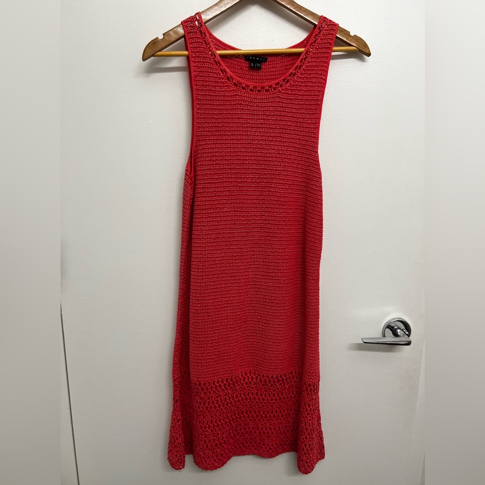 Theory brand new sleeveless pink dress